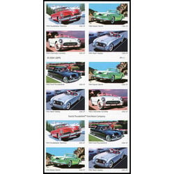us stamp postage issues 3935b sporty cars of the 1950 s 2005