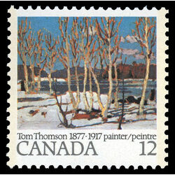 canada stamp 733ii april in algonquin park 12 1977