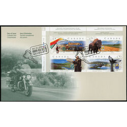 canada stamp 1783a scenic highways 3 1999 FDC UL