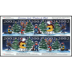 canada stamp christmas seals cs101 christmas seals 2002