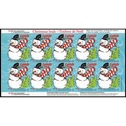 canada stamp christmas seals cs108 christmas seals 2009