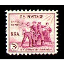 us stamp postage issues 732 group of workers 3 1933