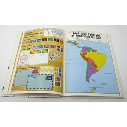 worldwide stamp atlas french edition