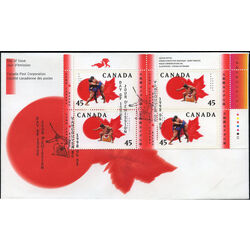 canada stamp 1724a sumo canada basho 1998 FDC UR