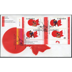 canada stamp 1724a sumo canada basho 1998 FDC LL