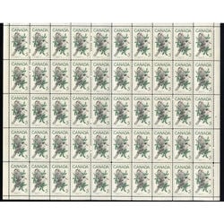 canada stamp 478 gray jays 5 1968 M PANE BL