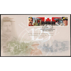 canada stamp 1737a rcmp 125th anniversary 1998 FDC