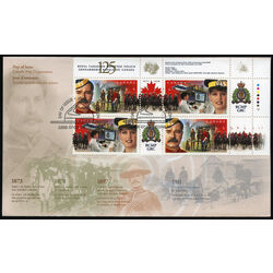 canada stamp 1737a rcmp 125th anniversary 1998 FDC UR