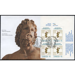 canada stamp 1735 health professionals 45 1998 FDC UR