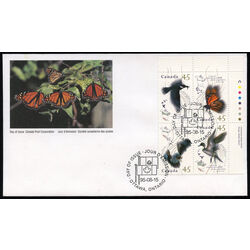 canada stamp 1566a migratory wildlife 1995 FDC UR