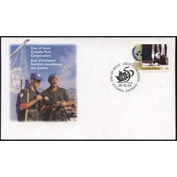 canada stamp 1584 prime minister william lyon mackenzie king signing the un charter in san francisco 45 1995 FDC