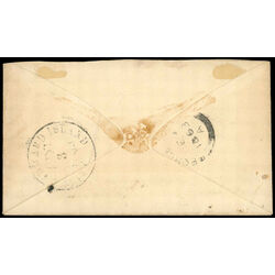 prince edward island stamp 1 queen victoria 2d 1861 U VF 012