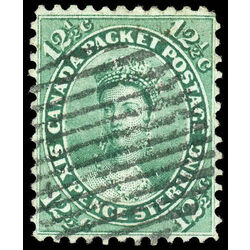 canada stamp 18 queen victoria 12 1859 U VF 041