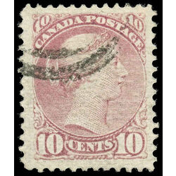 canada stamp 40 queen victoria 10 1877 U XF 017