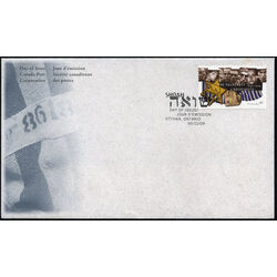 canada stamp 1590 the holocaust 45 1995 FDC