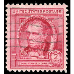 us stamp postage issues 860 james f cooper 2 1940
