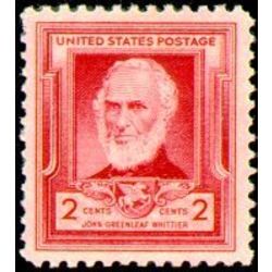 us stamp postage issues 865 john greenleaf whittier 2 1940