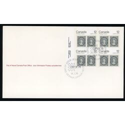 canada stamp 753iv 12d queen victoria 12 1978 FDC