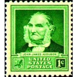 us stamp postage issues 874 john james audubon 1 1940