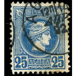 greece stamp 86 hermes mercury 1891