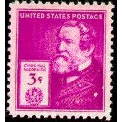 us stamp postage issues 891 cyrus mccormick 3 1940