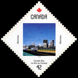 canada stamp 1426 manitoba 42 1992