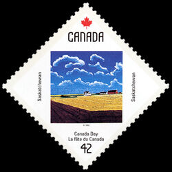 canada stamp 1425 saskatchewan 42 1992
