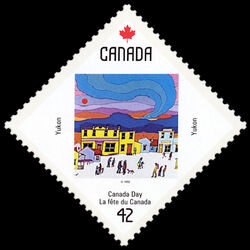 canada stamp 1430 yukon 42 1992
