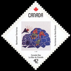 canada stamp 1427 northwest territories 42 1992