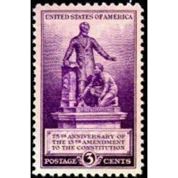 us stamp postage issues 902 emancipation 3 1940