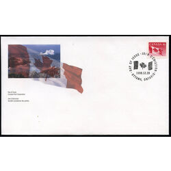 canada stamp 1695 flag 46 1998 FDC