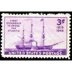 us stamp postage issues 923 steamship savannah 3 1944