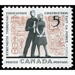 canada stamp 396 students 5 1962