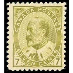 canada stamp 92i edward vii 7 1903
