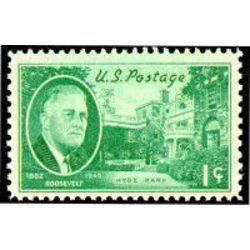 us stamp postage issues 930 roosevelt hyde park 1 1945