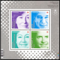 canada stamp 2549 difference makers 2 44 2012