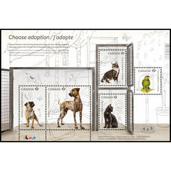canada stamp 2636 adopt a pet 3 15 2013