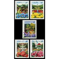 canada stamp 1311 5 public gardens 1991
