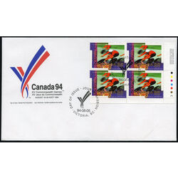 canada stamp 1522 cycling 88 1994 FDC LR