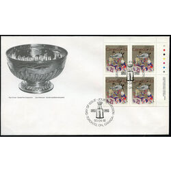 canada stamp 1460 stanley cup 43 1993 FDC UR