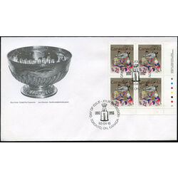 canada stamp 1460 stanley cup 43 1993 FDC LR