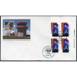 canada stamp 1528 multi engine jet aircraft 43 1994 FDC UR