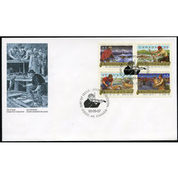 canada stamp 1494a canadian folklore 4 1993 FDC