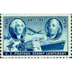 us stamp postage issues 947 postage stamp centenary 3 1947