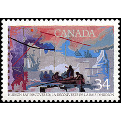 canada stamp 1107ii henry hudson 34 1986