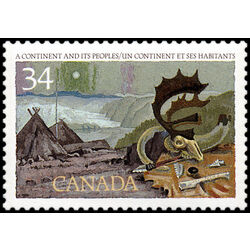 canada stamp 1104 the first peoples 34 1986