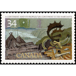 canada stamp 1104i the first peoples 34 1986