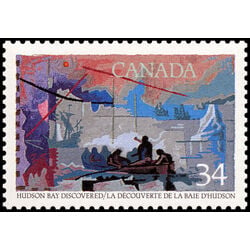 canada stamp 1107i henry hudson 34 1986