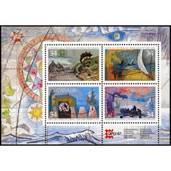 canada stamp 1107b exploration of canada 1 1986