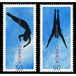 canada stamp 2113 4 xi fina world championships 2005